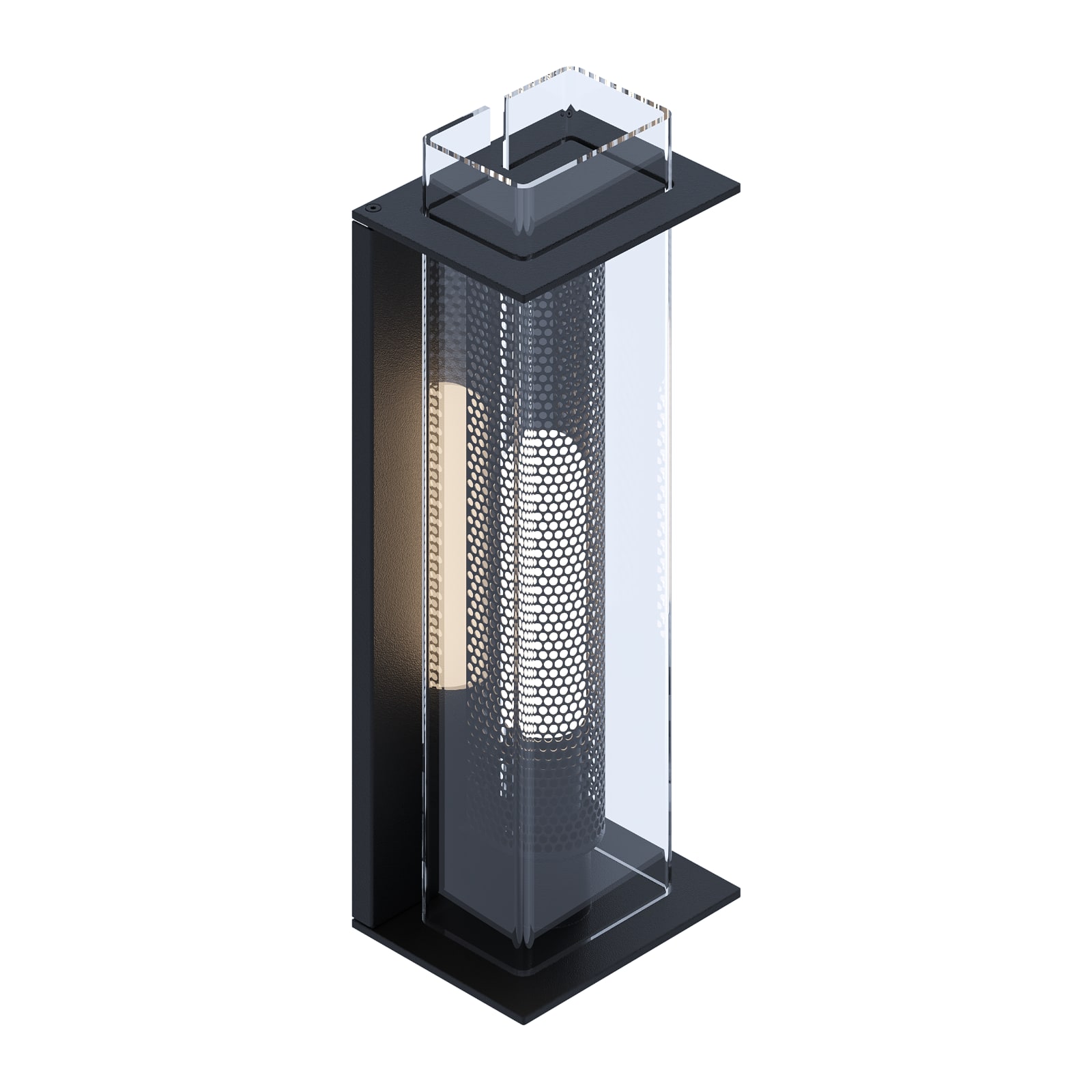 Slim Wall Light with Perforated Cover QUADRATUBE W1, Fig. 4