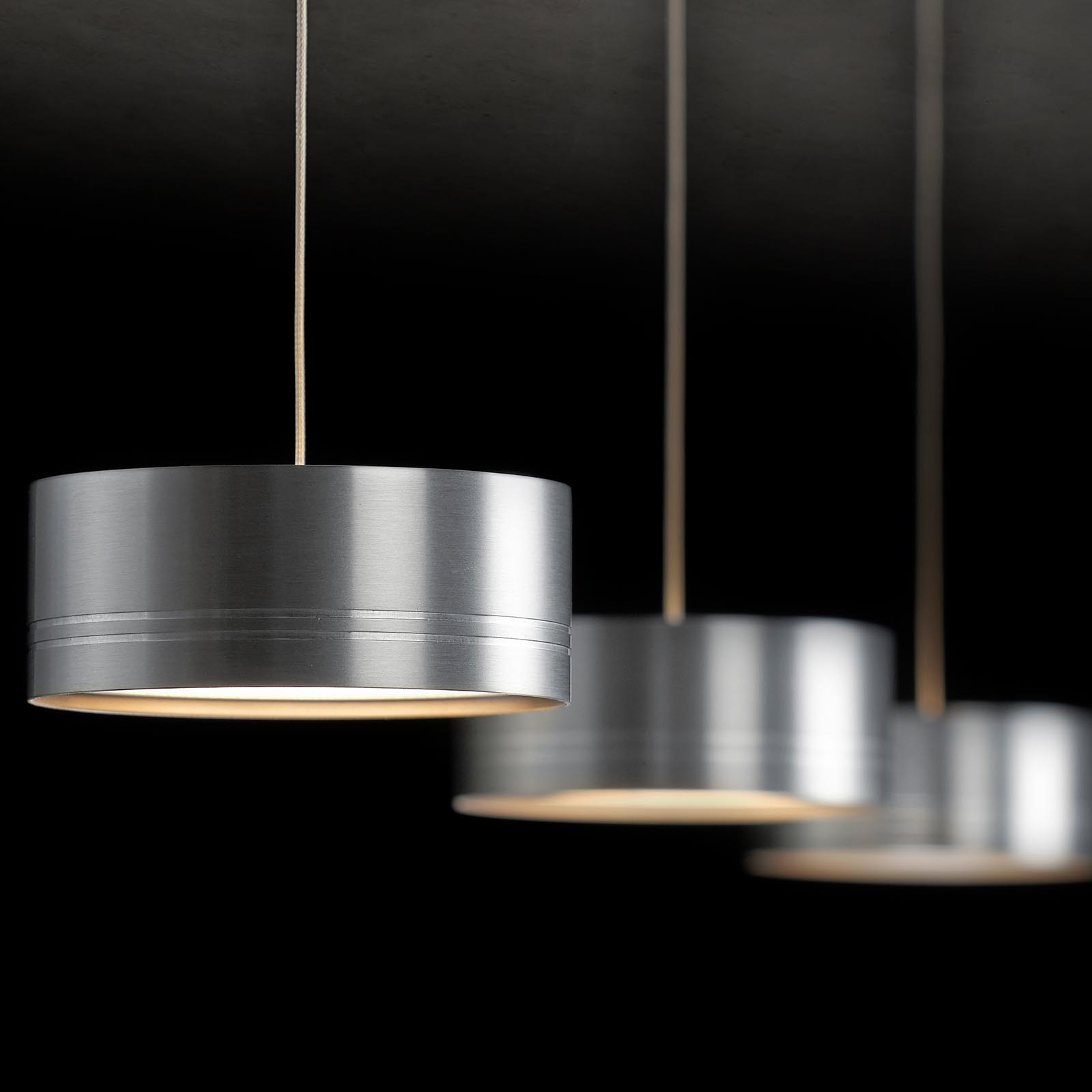 Purist 2-/3-Light Up-Down Pendant Light FAVOR: Aluminium matt