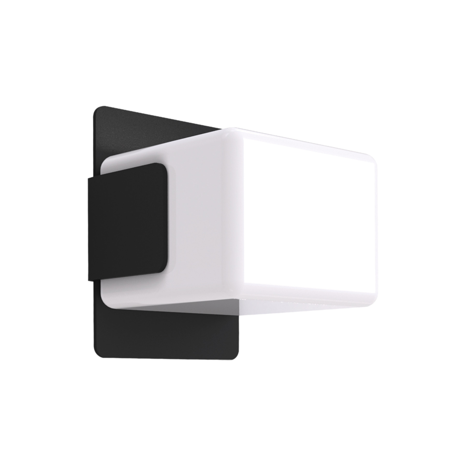 CUBE Opal Glass Wall Light