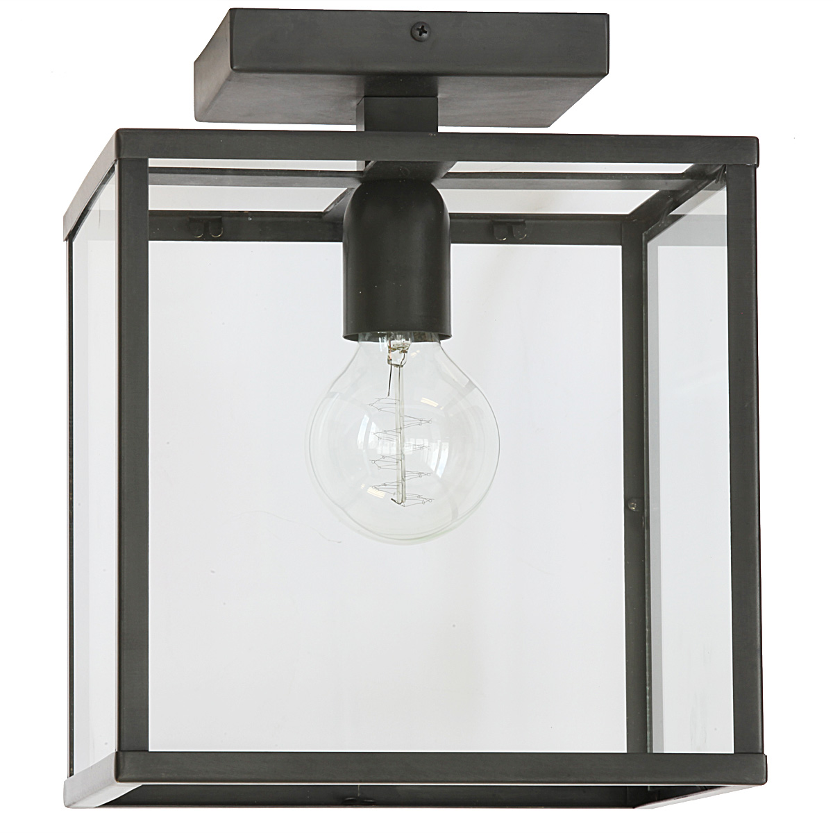 VITRINE Kleine Glaskasten-Deckenleuchte 25 cm