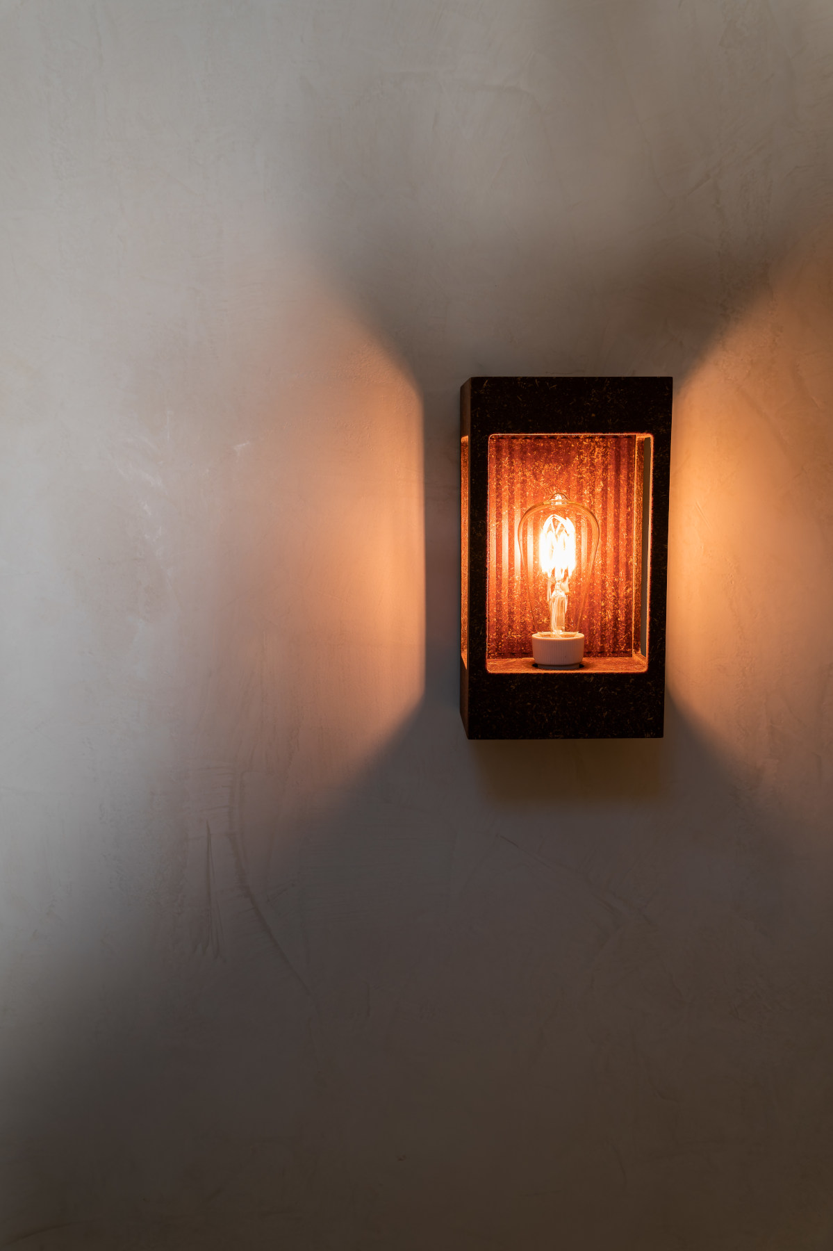 Brick² Balt® Designer Wall Light Made from Recycled Materials: ©David Pillet