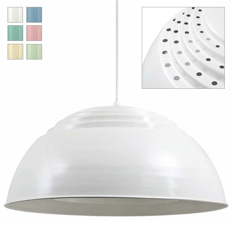 INTEGRE Pendelleuchten-Klassiker mit Ring-Lamellen, 4 x E27