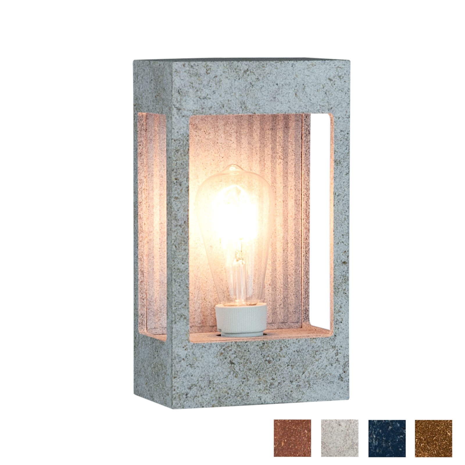 Brick² Balt® Designer Wall Light Made from Recycled Materials