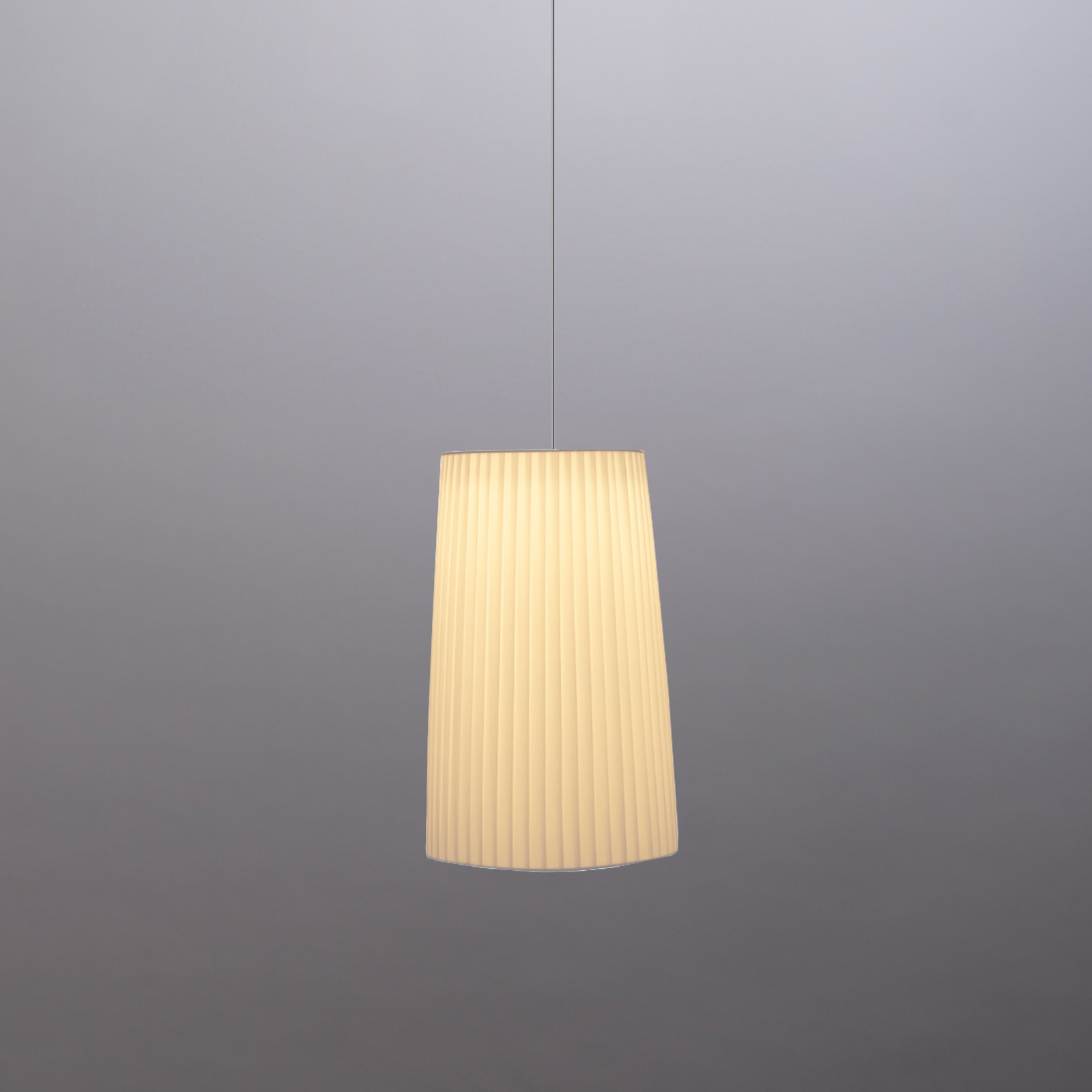 Designer Pendant Lamp Made of Polyester Taffeta FIESTA