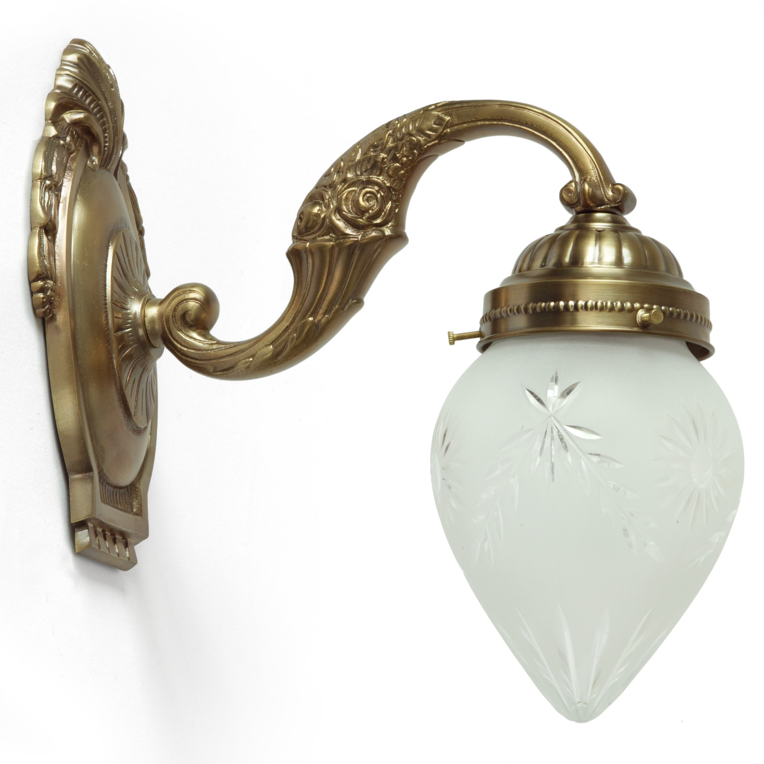Art Nouveau wall light QUINQUE ECCLESIAE X