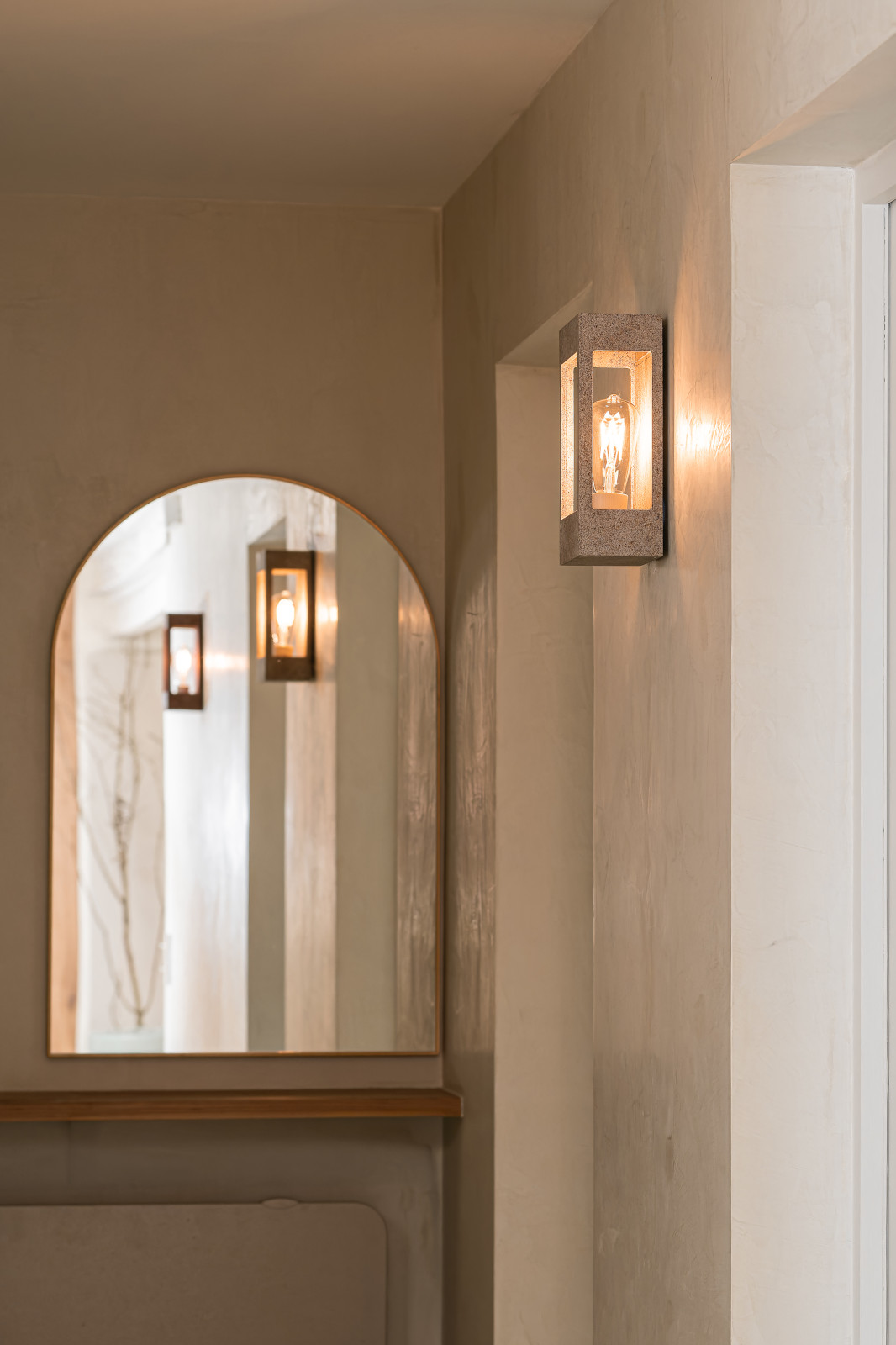 Brick² Balt® Designer Wall Light Made from Recycled Materials: ©David Pillet