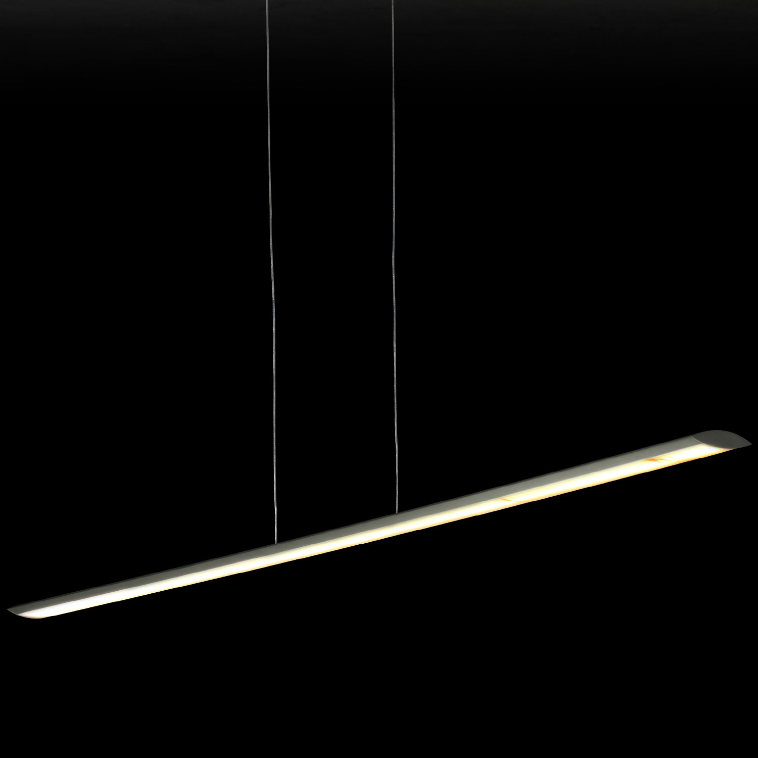 Moderne Balken-Hängeleuchte EPSILON mit Gesten-Steuerung, 83 – 163 cm