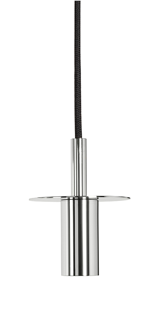 Pendant Spotlight STARLIGHT 1 – Brass, Copper or Steel: Vernickelt