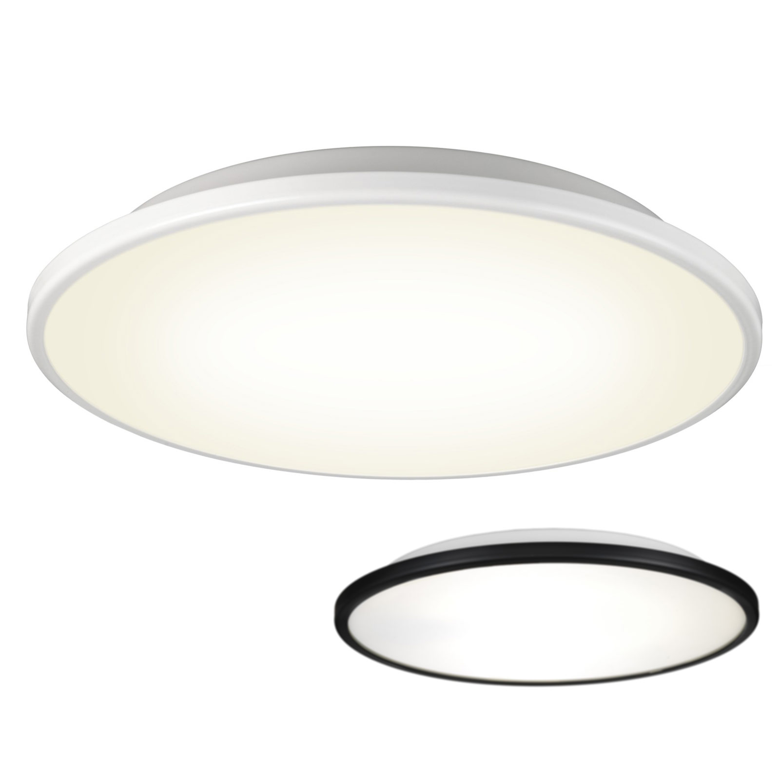 Flache, dezente Design-Deckenleuchte DISC Ø 40 cm