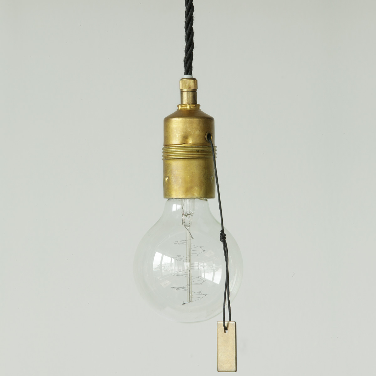 Simple sidelight hanging light, also with pull switch SINGLE