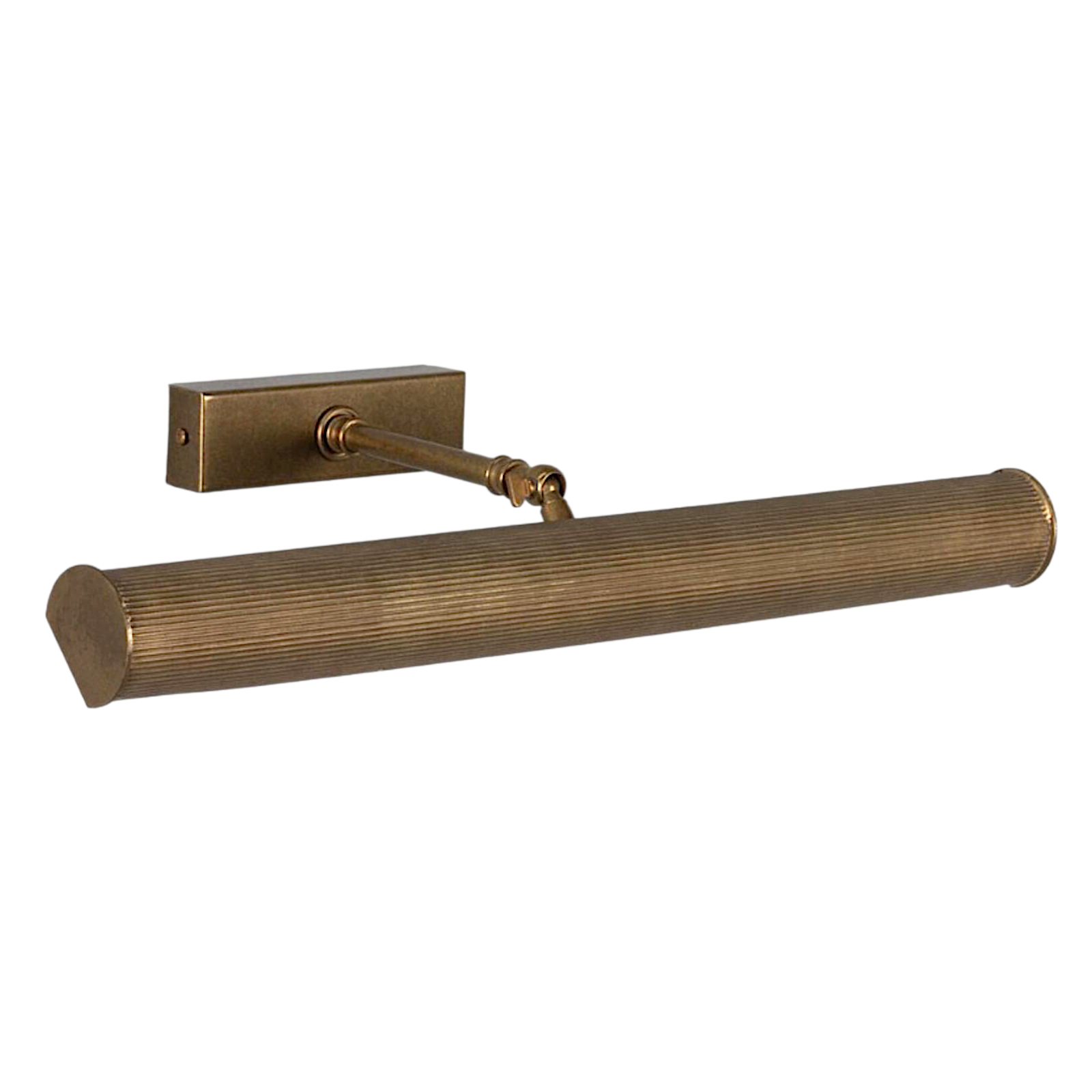 Verstellbare Bilderleuchte 50 cm mit geriffeltem Schirm