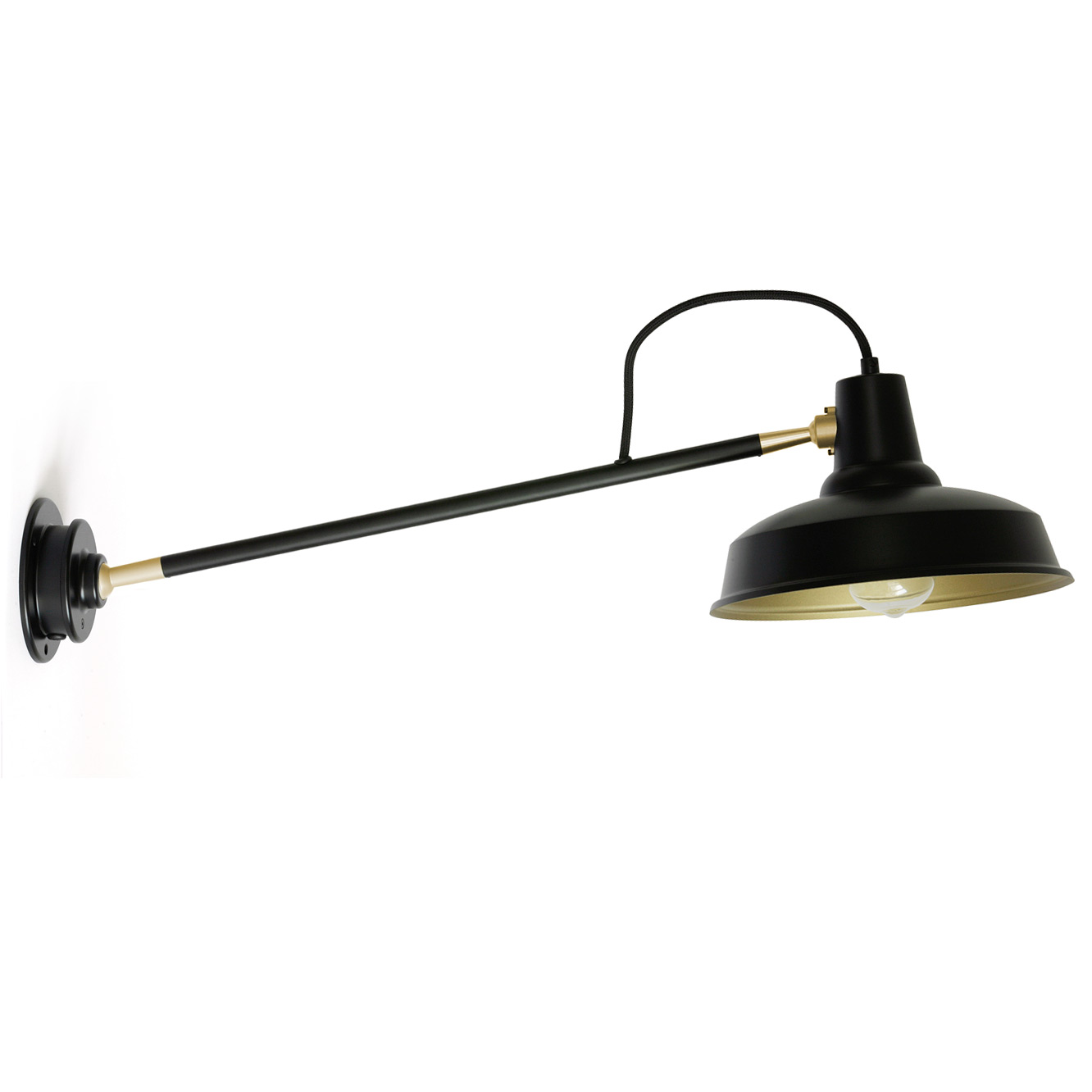 Ausleger-Wandleuchte mit 74 cm Arm PELICAN MEDIUM