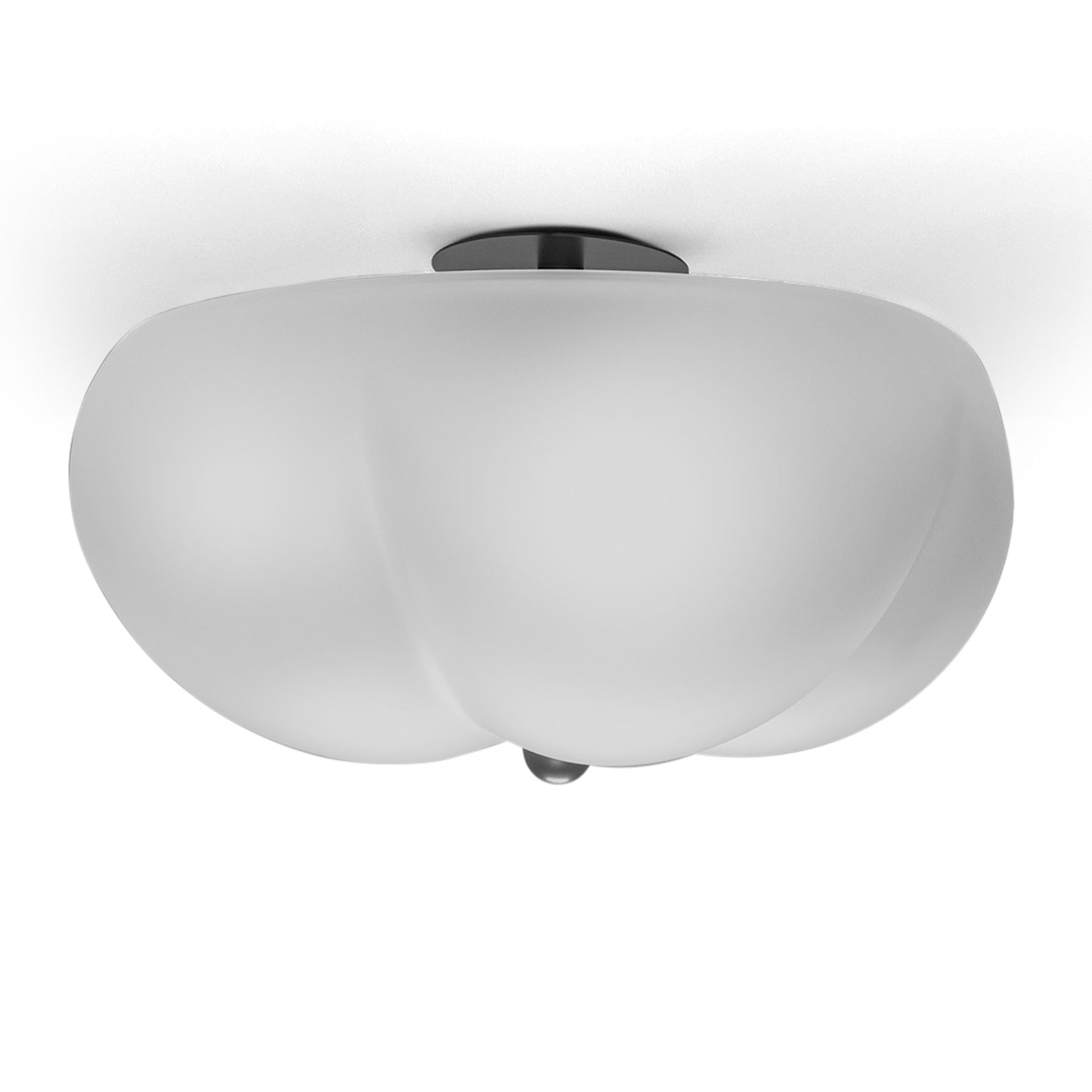 Große Glas-Deckenleuchte im Kirschblüten-Design HANA, Ø 49 cm