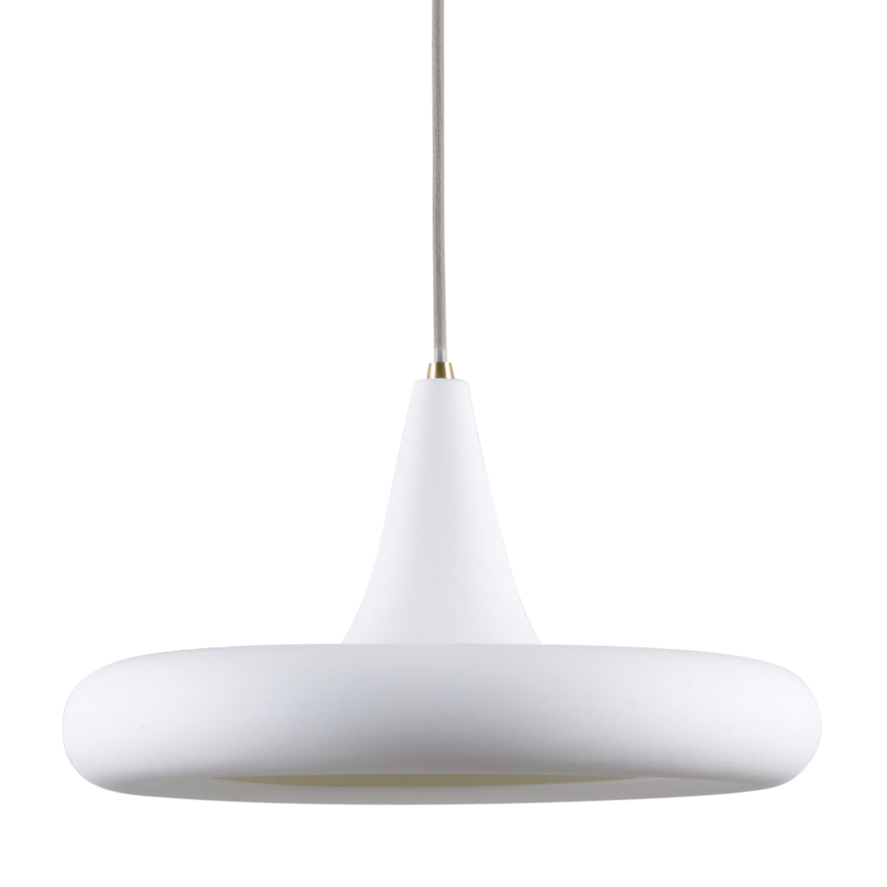 Large Bone China Pendant Lamp DROP THREE