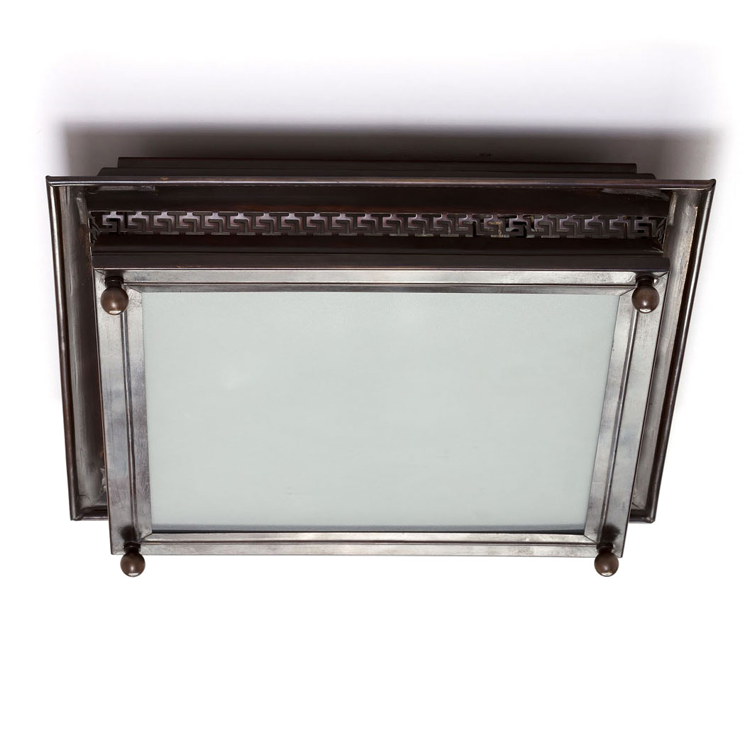 Französische quadratische Deckenleuchte CHANTILLY 28 cm
