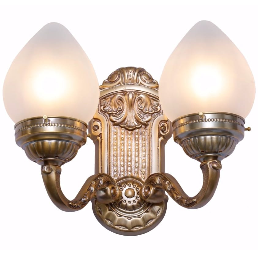 Two-flame hungarian wall light SOLVA WL III