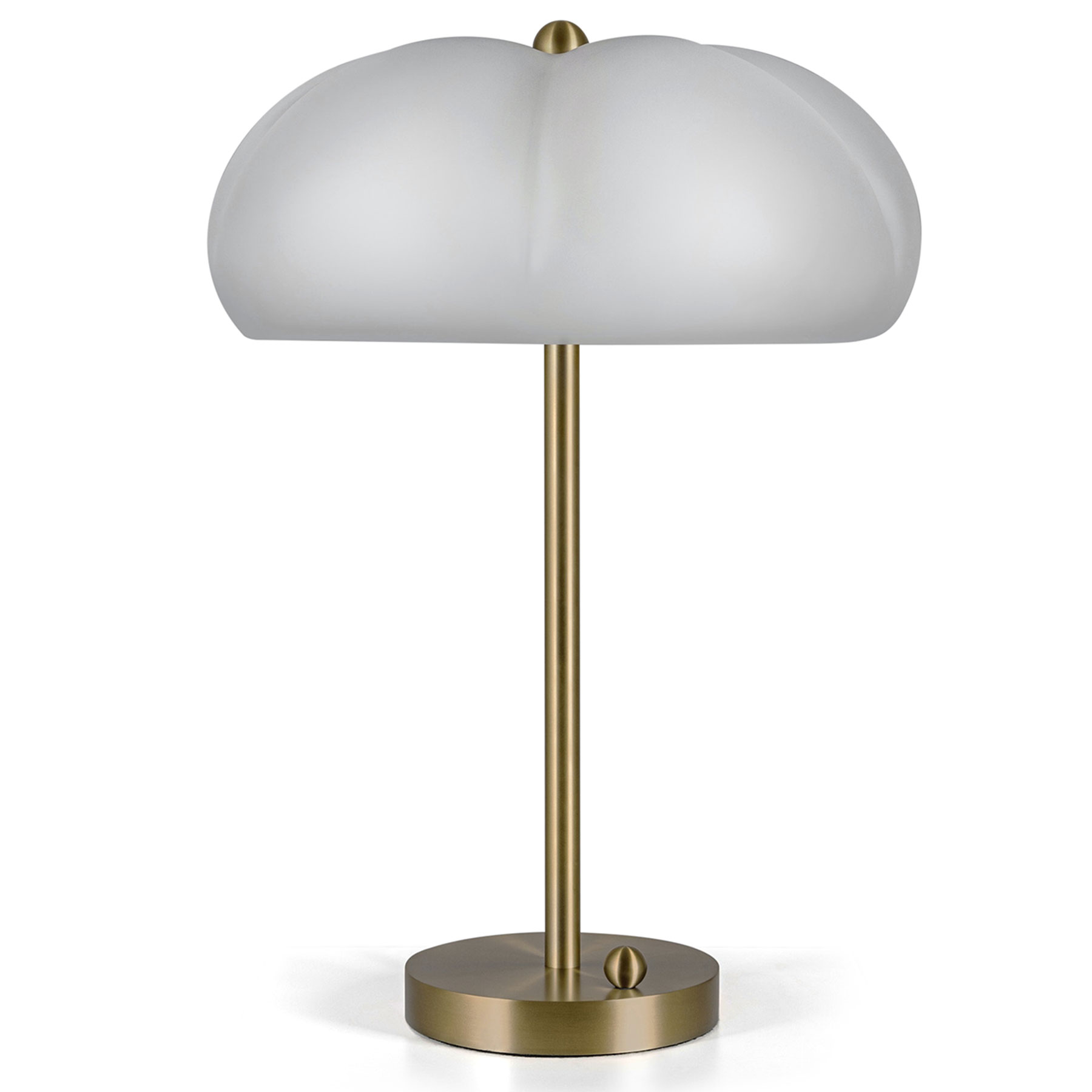 Large Designer Table Light HANA with Organic Glass Shade
