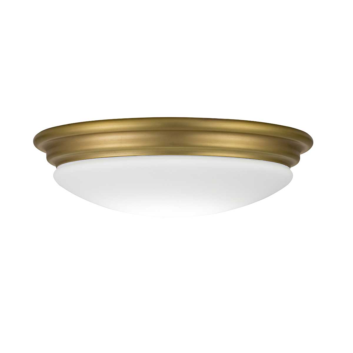 Runde Deckenleuchte mit Opalglas, IP44, Ø 36 cm
