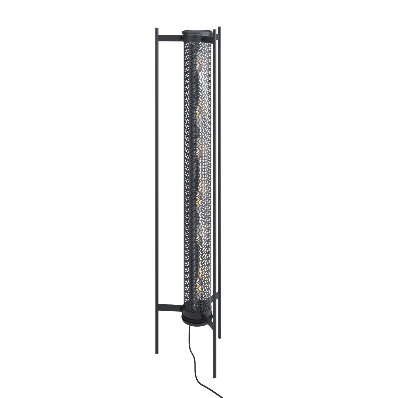 MONCEAU FLOOR Röhren-Stehlampe mit dekorativem Lochraster, Bild 2