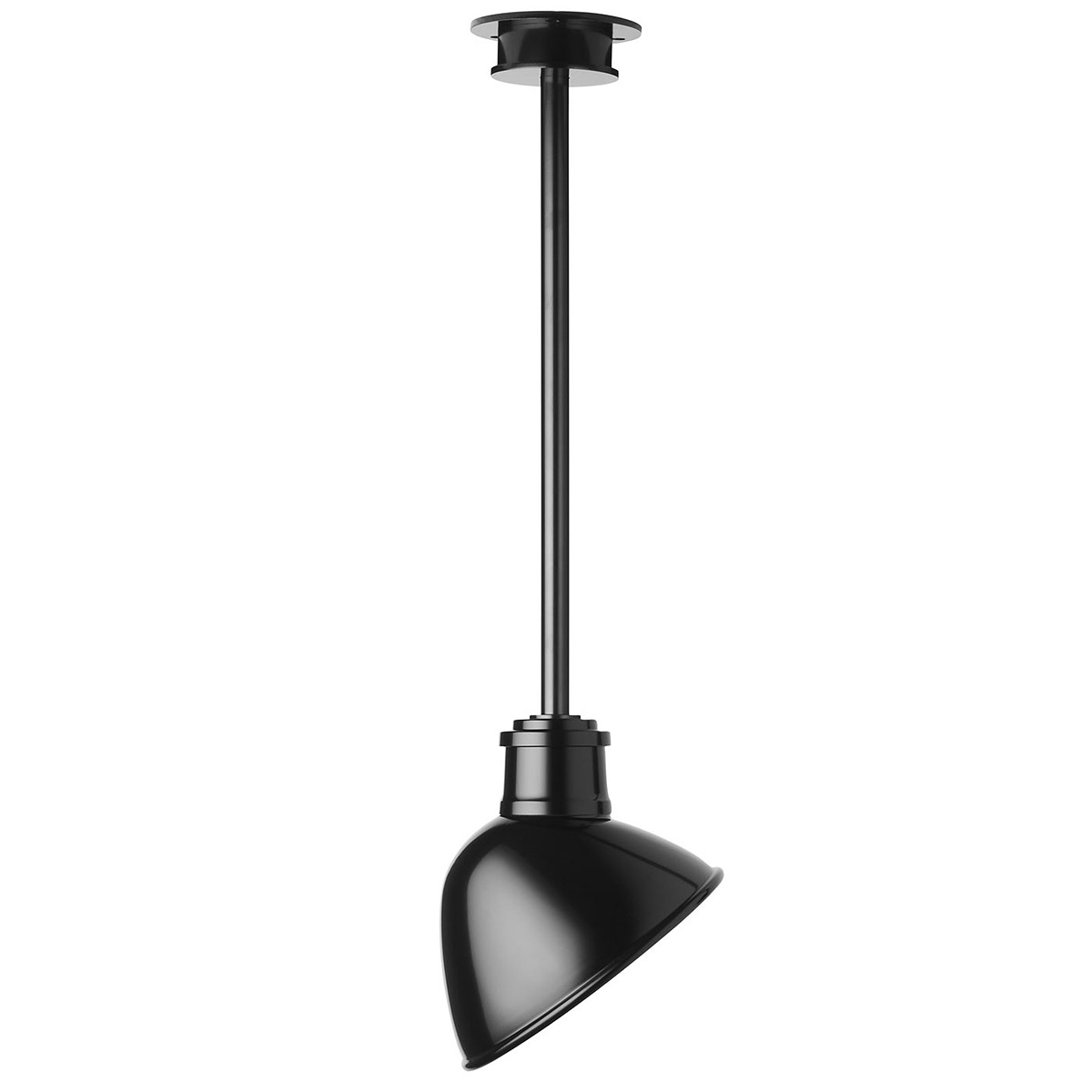 Angled Aluminium Ceiling Light TUBY GLOBE LIGHT