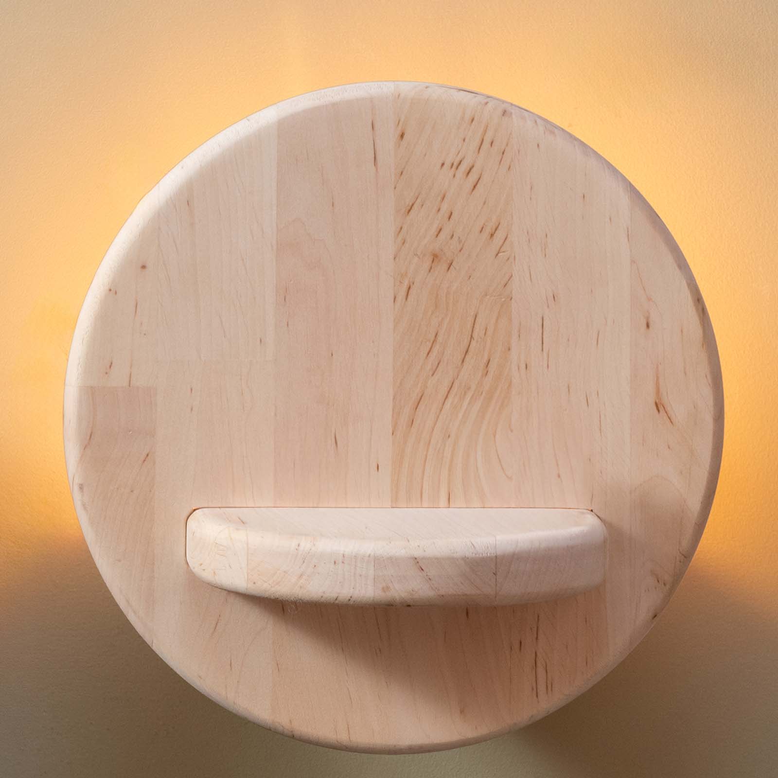 Wooden Wall Light for Indirect Lighting