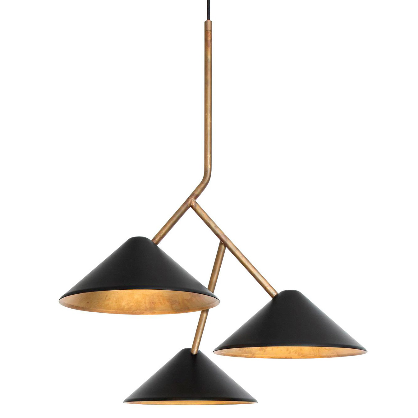 Dreiflammige Design-Hängeleuchte ASTVERK
