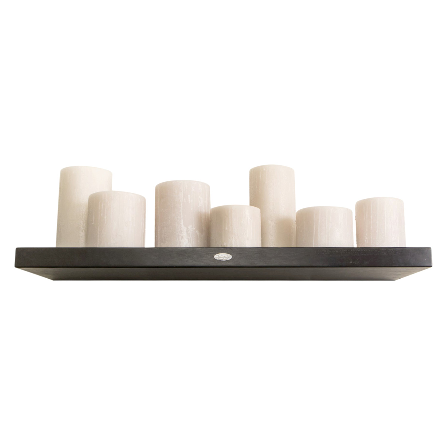 BELLEFO Kerzen-Wandleuchte aus Messing 60, 80 oder 120 cm