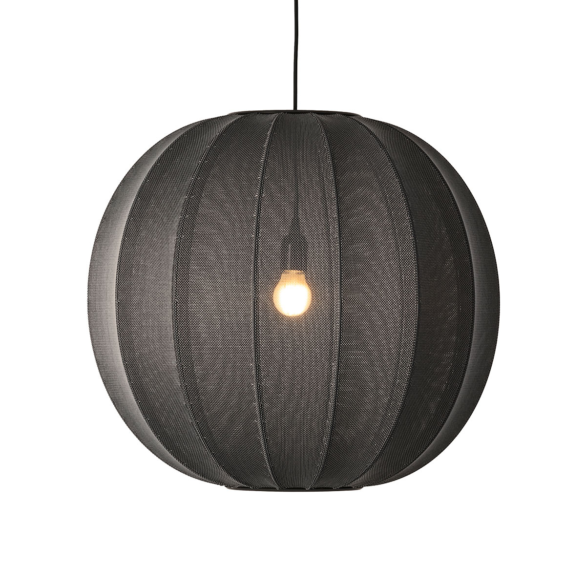 KNIT-WIT: Fabric Globe Pendant Light in the Lampion Looks, Sizes up to 75 cm, Fig. 13