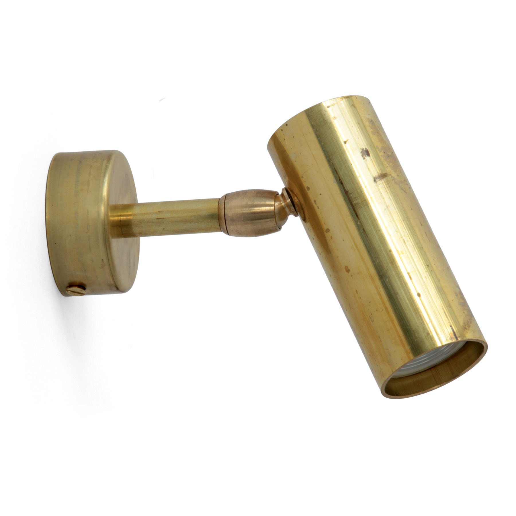Small Brass Wall Spotlight with Joint MICRO KYLE, Fig. 2