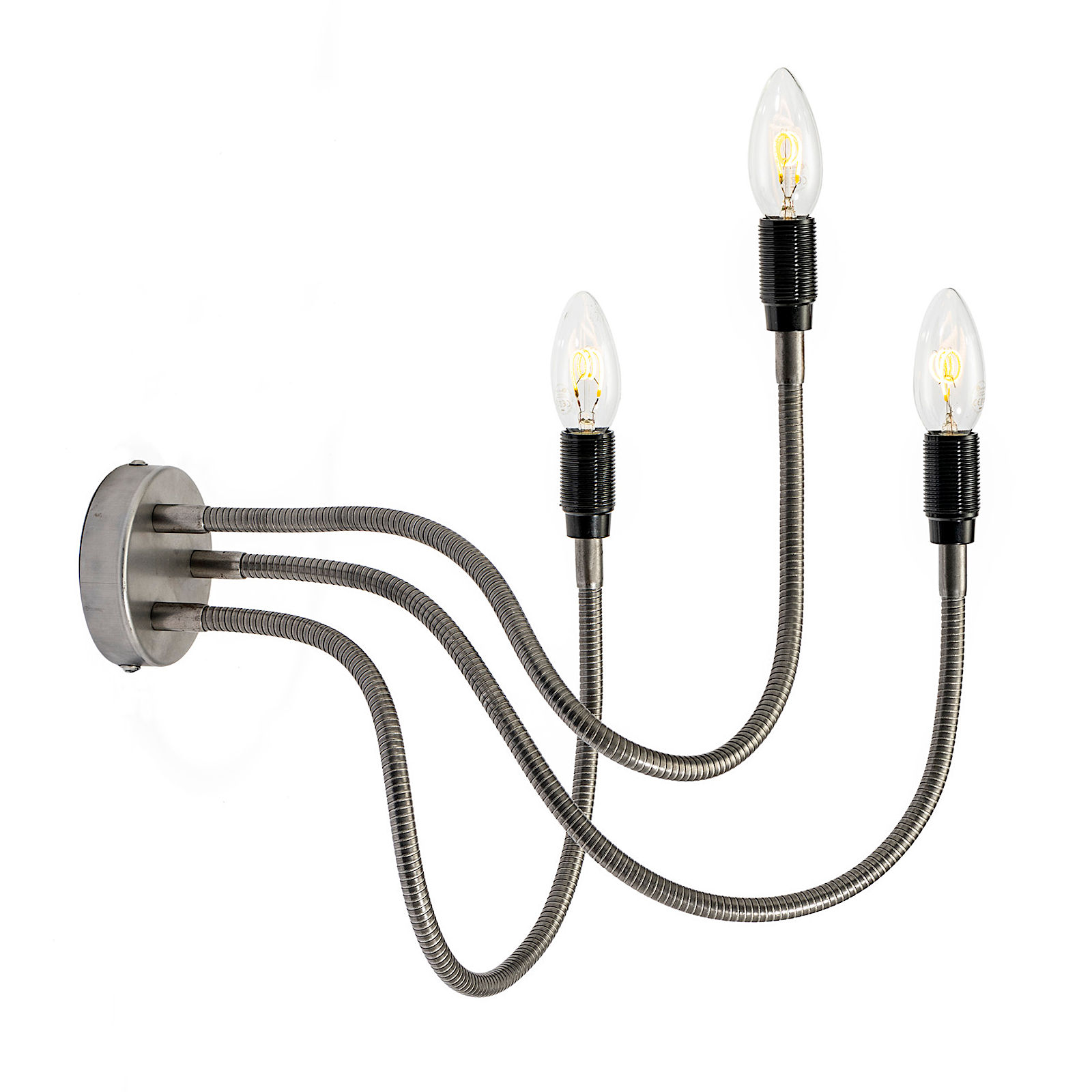 3-Armed Flexible Wall Light DREIARM LANG