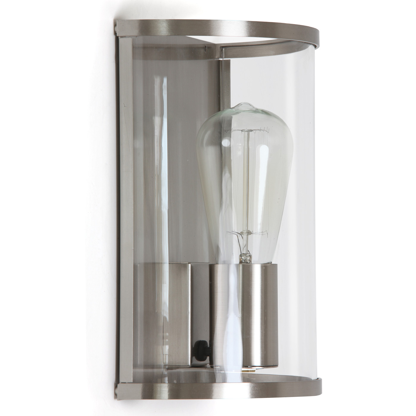 Half round brass wall lamp GÜNZBURG I