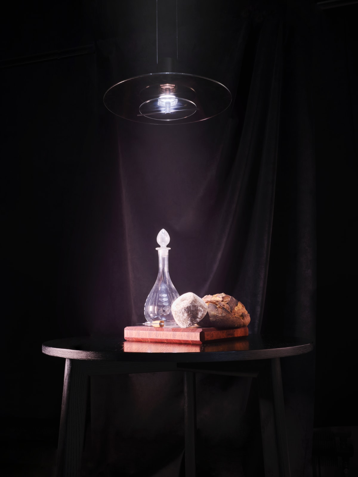 DELUMINA Pendant Lamp with Glass Disc, Fig. 3
