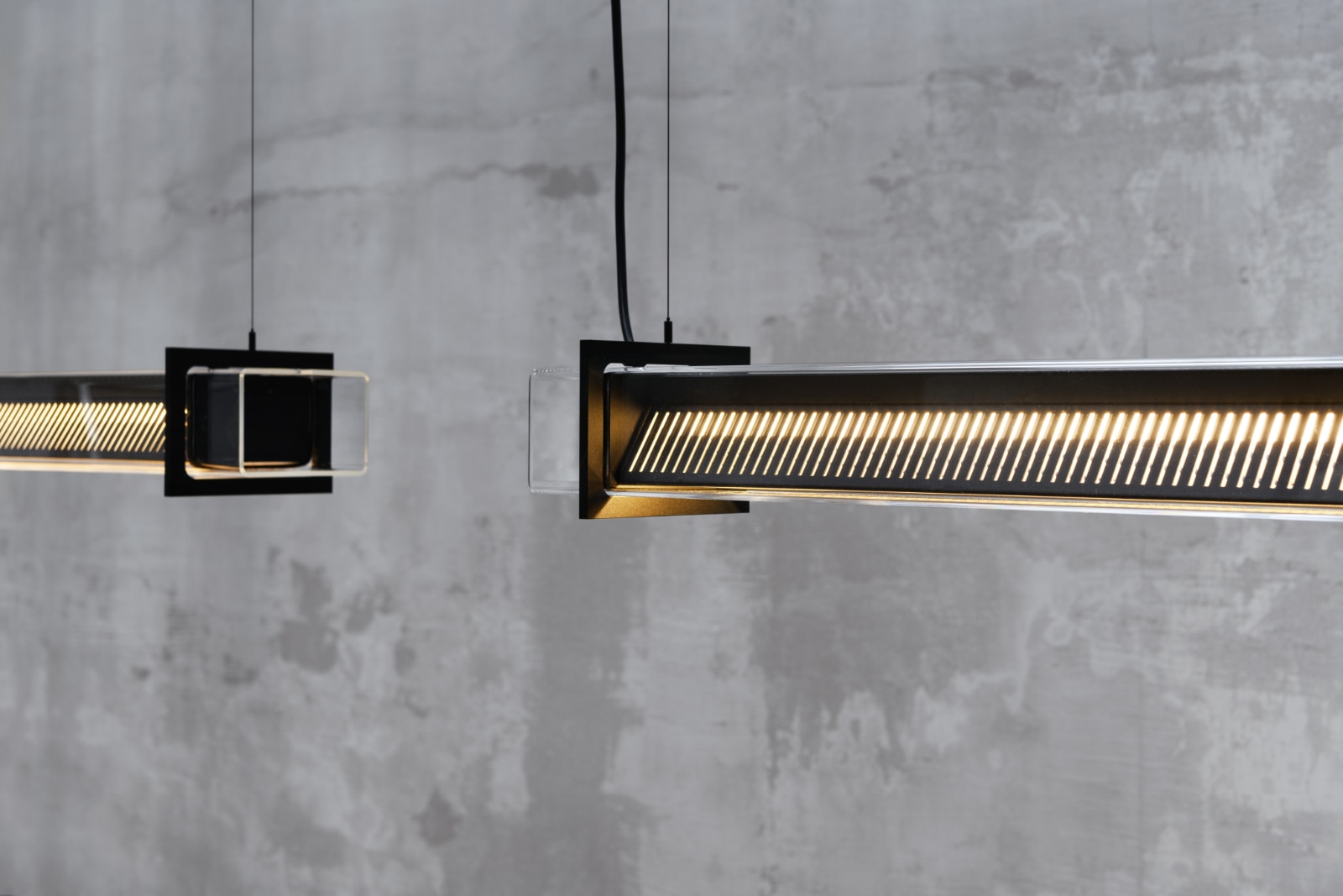 Tubular Pendant Light QUADRATUBE P1 with Perforated Cover, Fig. 4