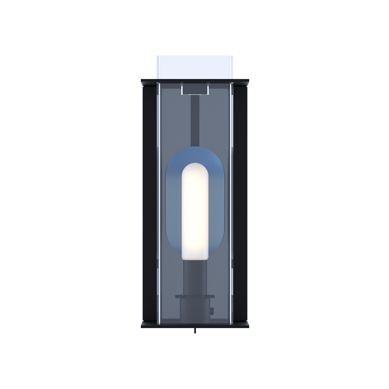 Kompakte Wandleuchte QUADRATUBE W2 mit farbigem Reflektor, Bild 7