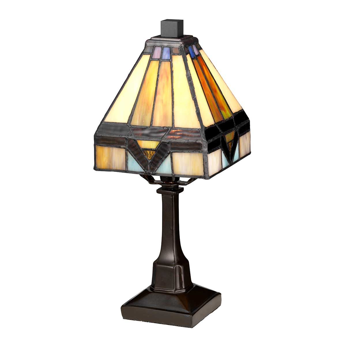 Small Tiffany Table Lamp in Art Déco Style