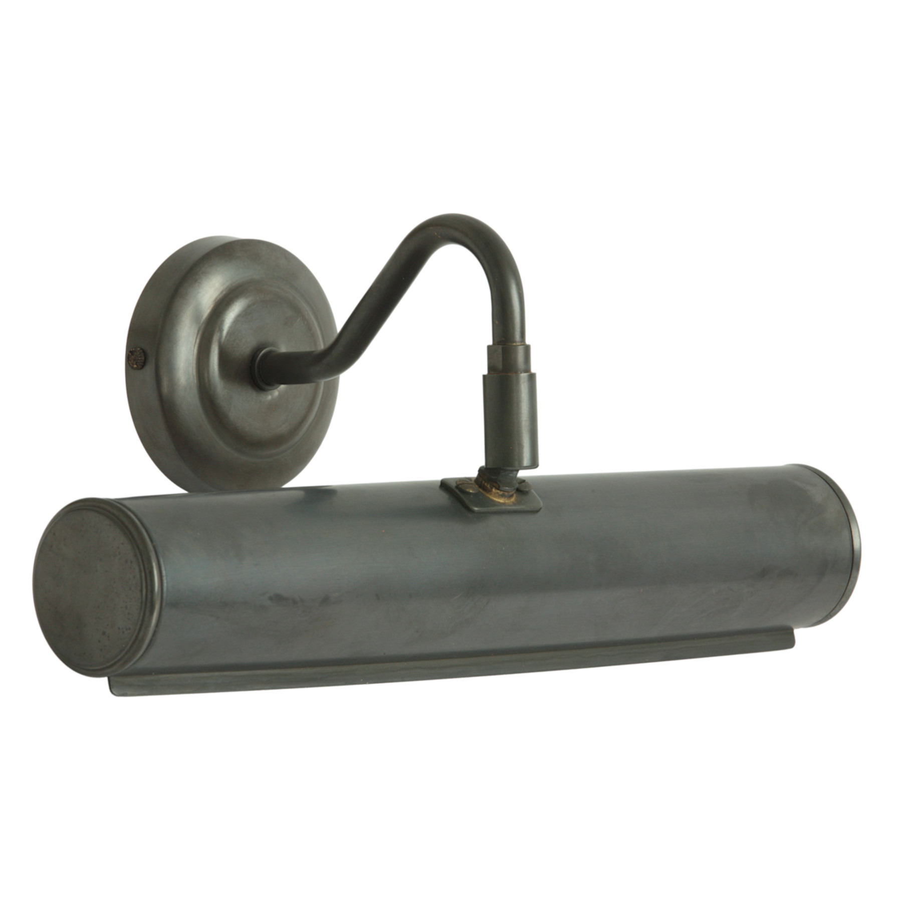 Jugendstil-Bilderleuchte 29 cm aus Messing