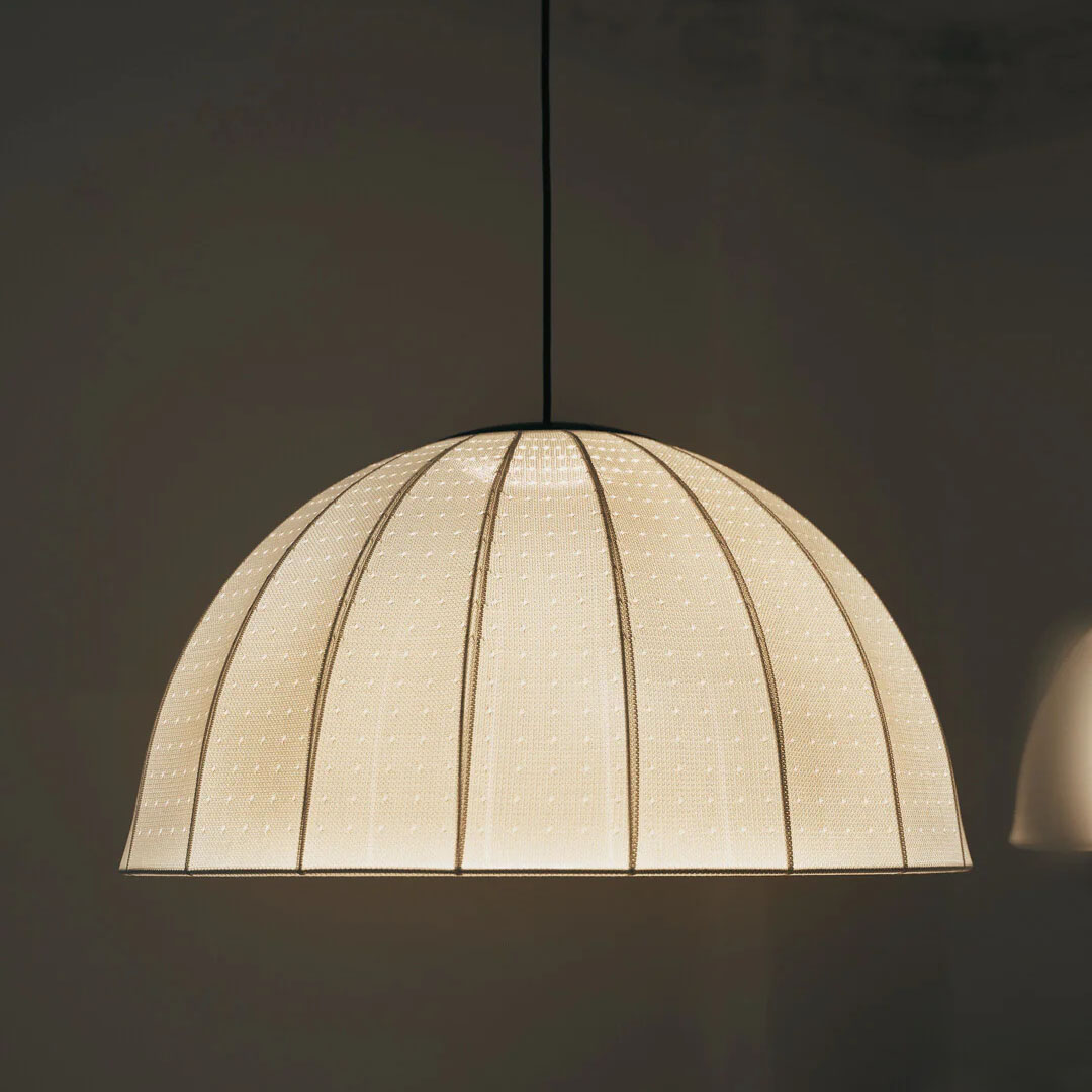 MOLLIS Pendant Light with Large, Knit Fabric Shade, 50/65 cm, Fig. 5