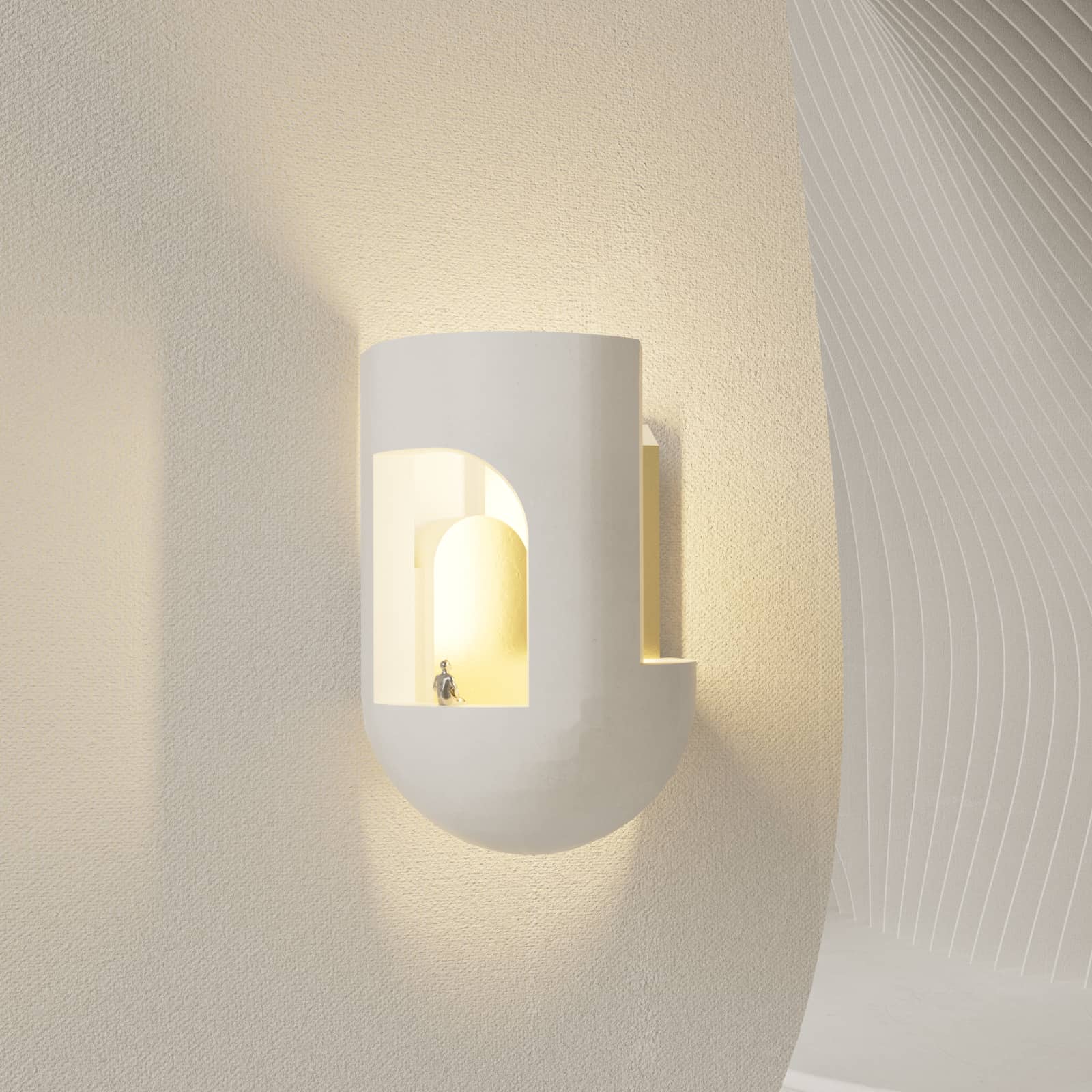 SOUL STORY 3 Gypsum Sconce, Fig. 13