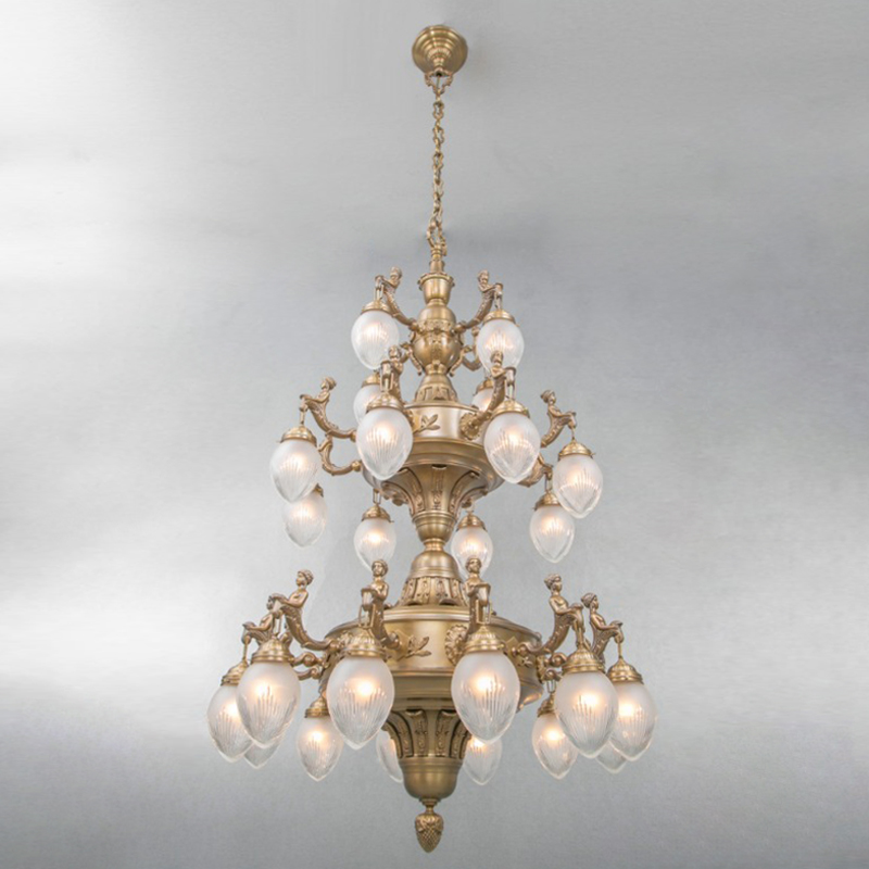Magnificent FORTUNE CH-24 24-arm ballroom lamp
