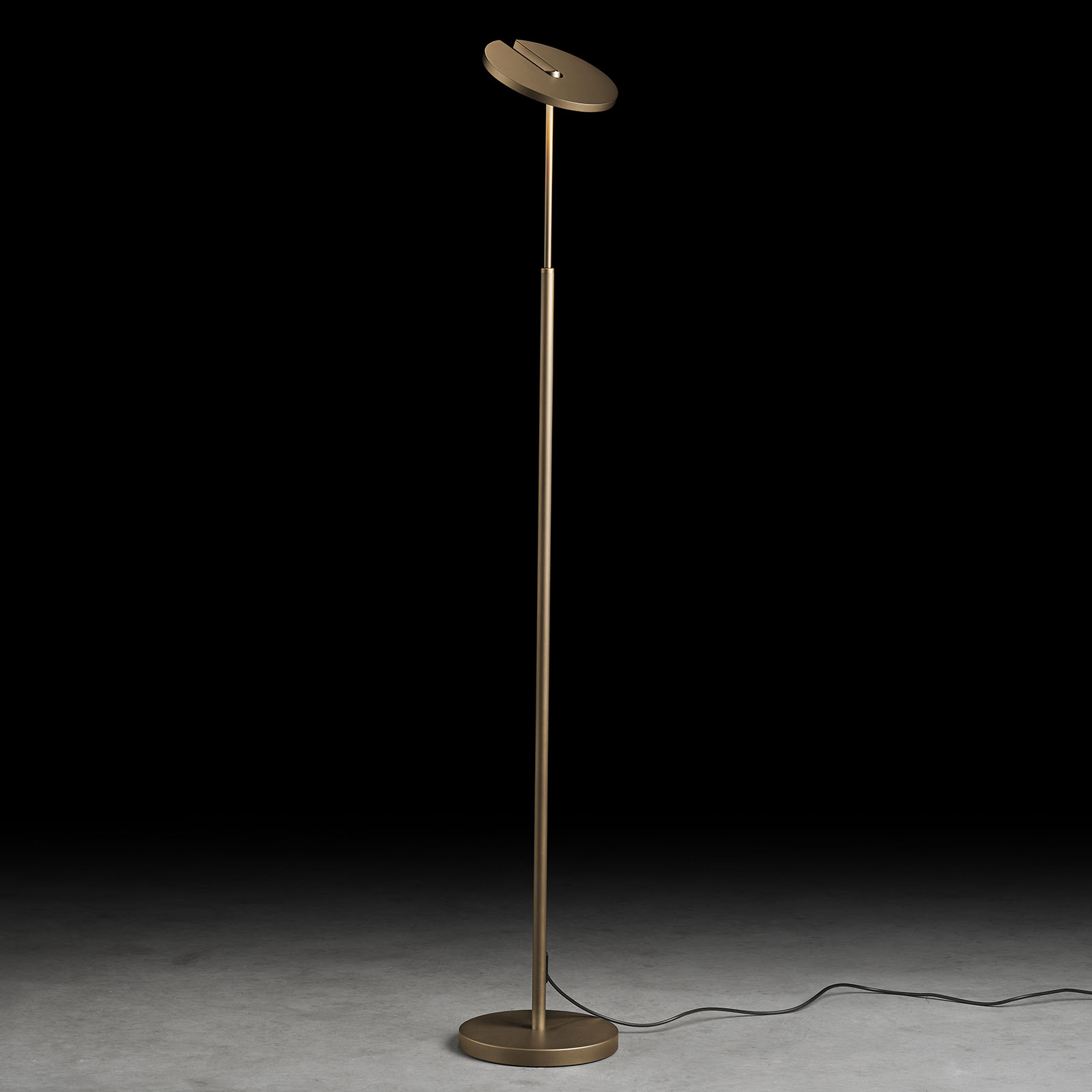 Floor Uplighter SUPERNOVA S/DTW with High-End LED: Hier in der Oberfläche Bronze