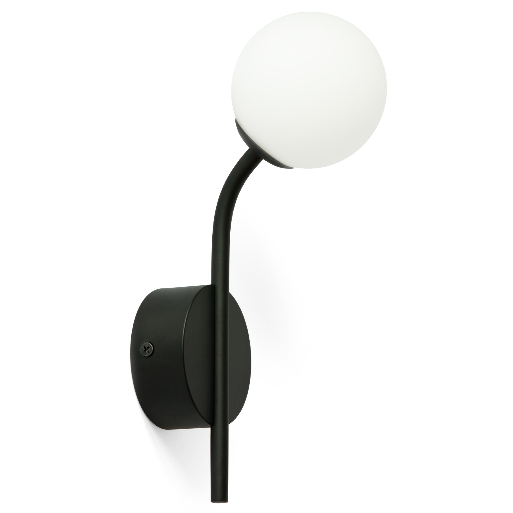 Kleine, elegante Kugel-Wandleuchte DOT Ø 8 cm