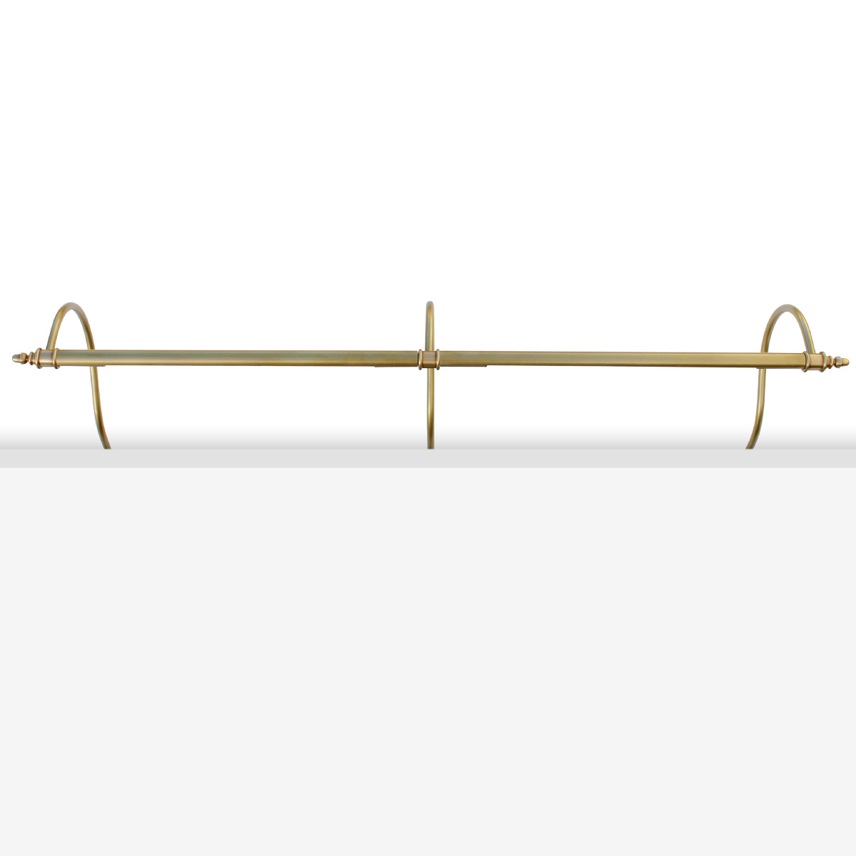 Exklusive Messing-Beleuchtung 60-100 cm für große Gemälde