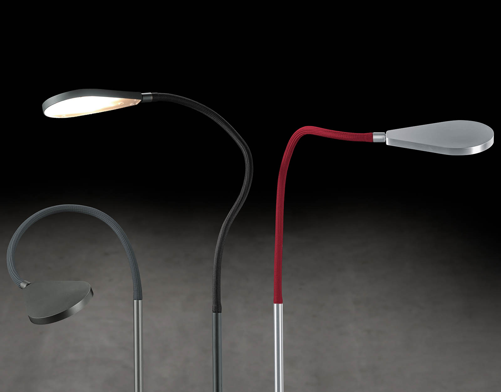 Bright Reading Floor Lamp with Adjustable Flex Arm TYPE S, Fig. 7