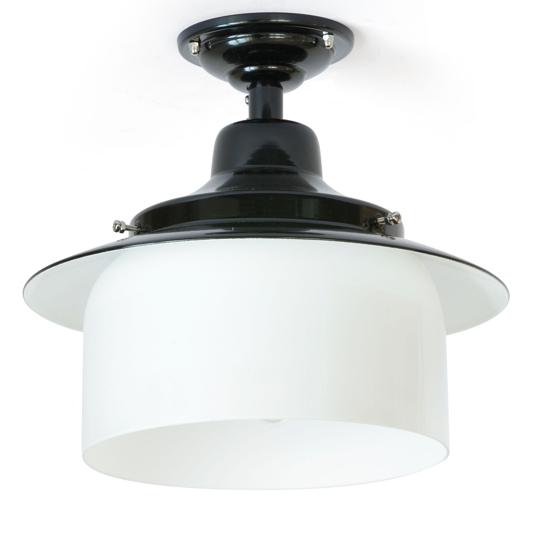HANNOVER Ceiling and suspended pendant luminaire with glass ring Ø 30/35/40 cm