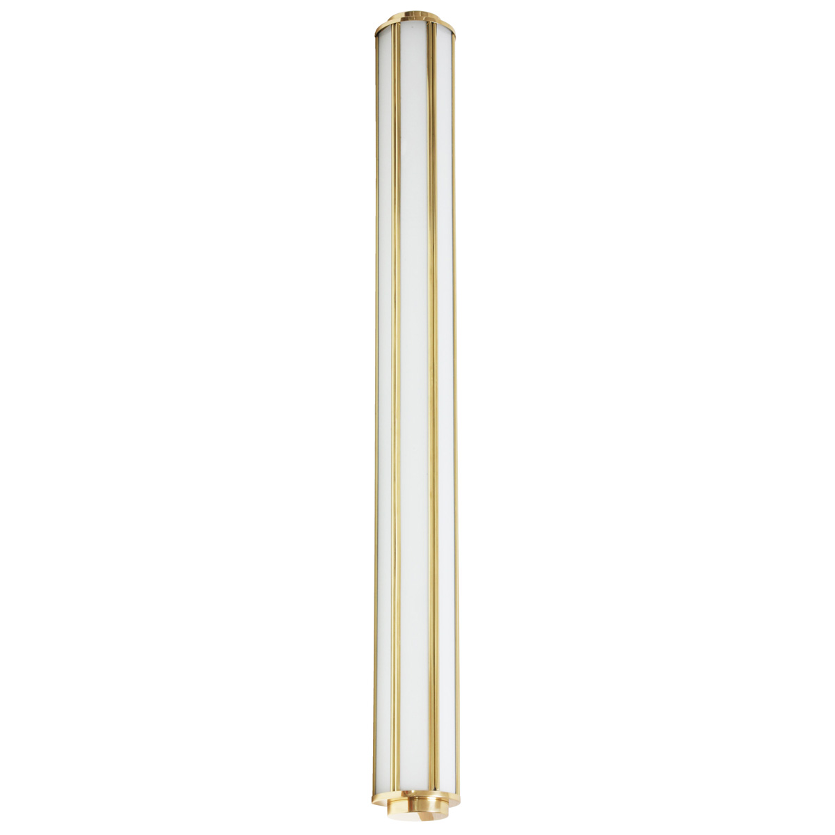 Lange Art déco-Wandleuchte für Bad und Spiegel, 90 cm