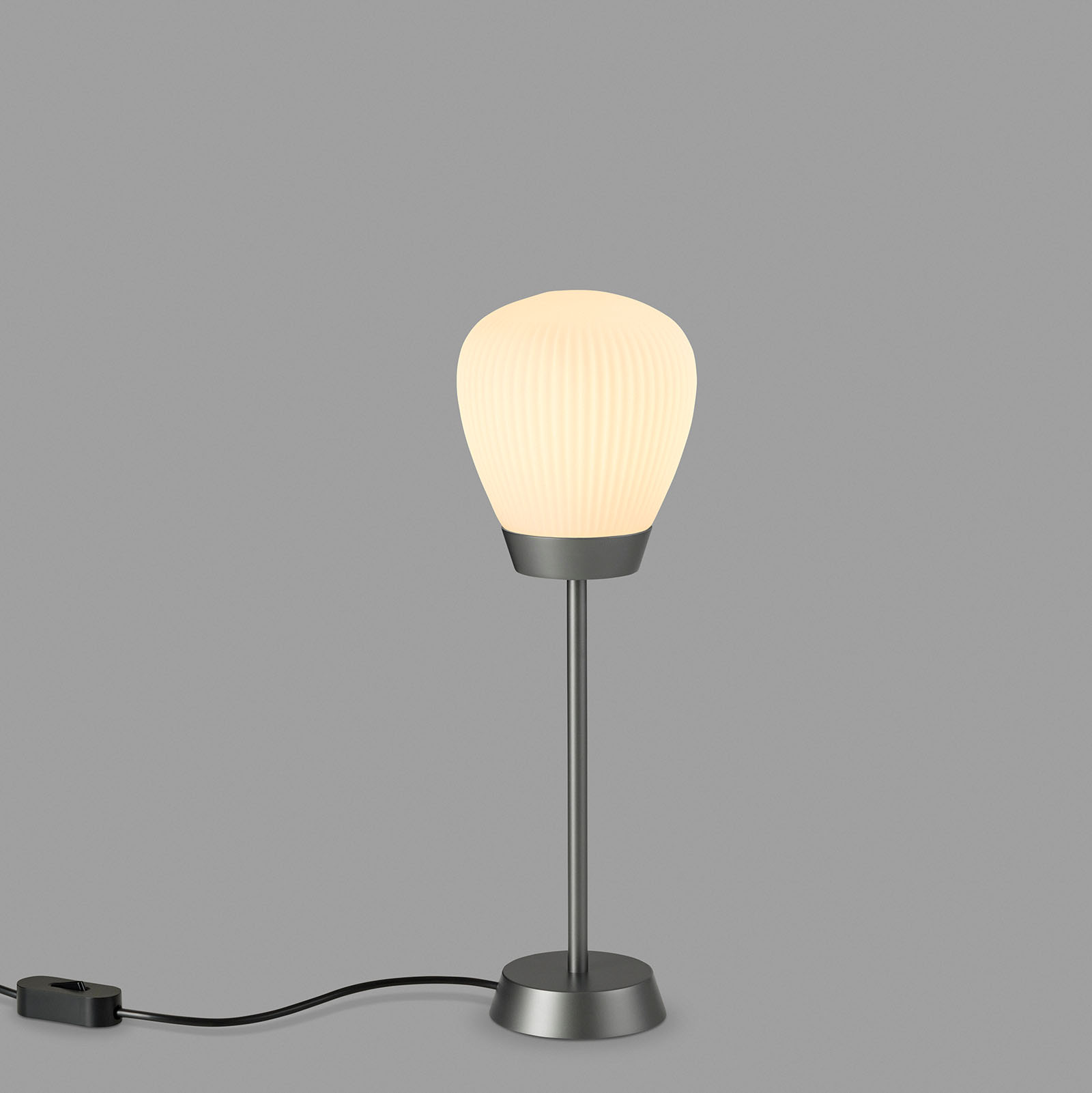 Table Lamp PLISSEE T1 with Pleated Glass Shade, Fig. 6